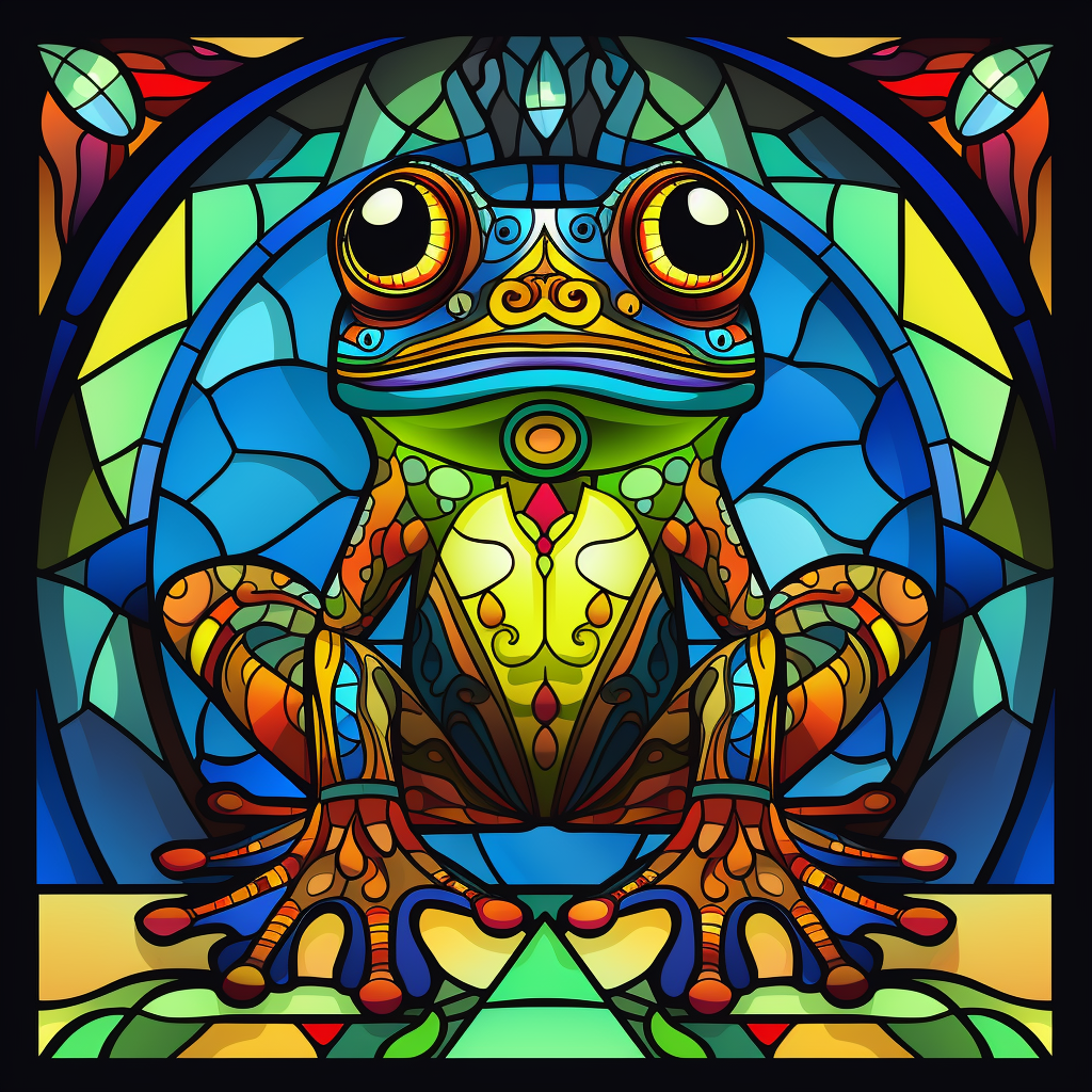3D Stained Glass Window Cards